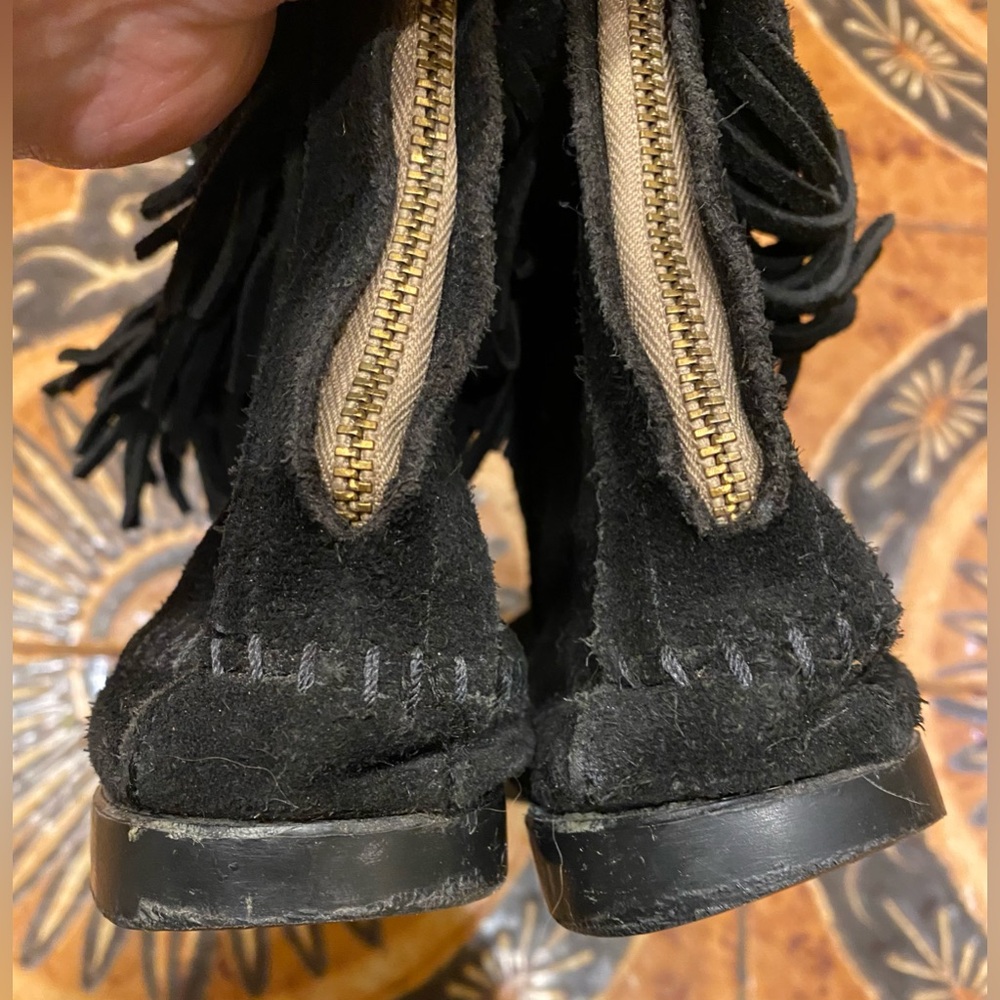 Minnetonka High Top Back Zip Boot - Picture 7 of 9